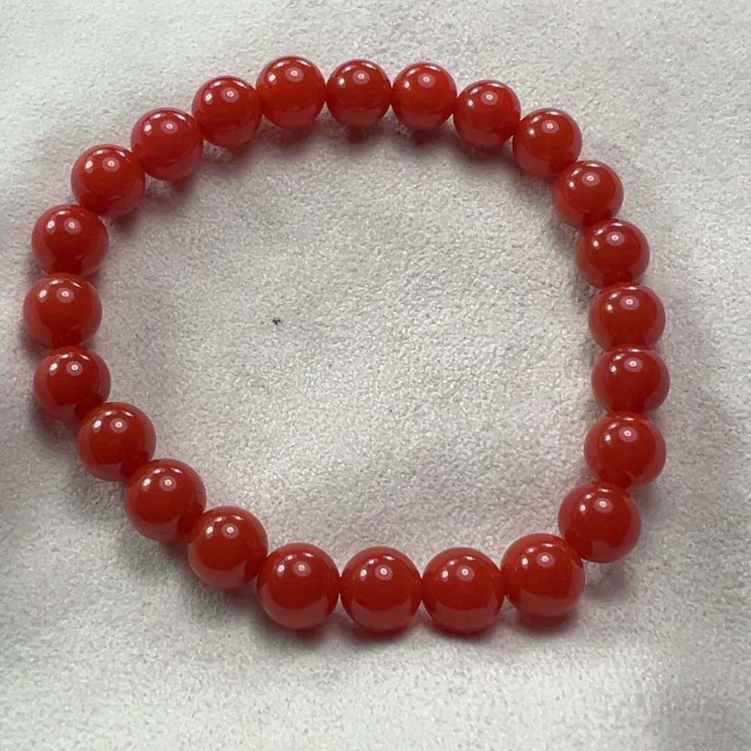 南红玛瑙手串未镶嵌存*
