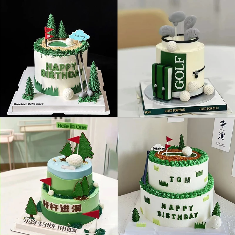网红高尔夫老板生日高尔夫男士蛋糕同城配送北京上海杭州深圳成都