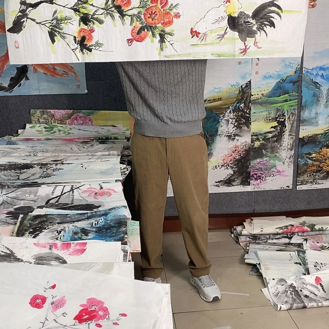 国画手写手绘国画作品13