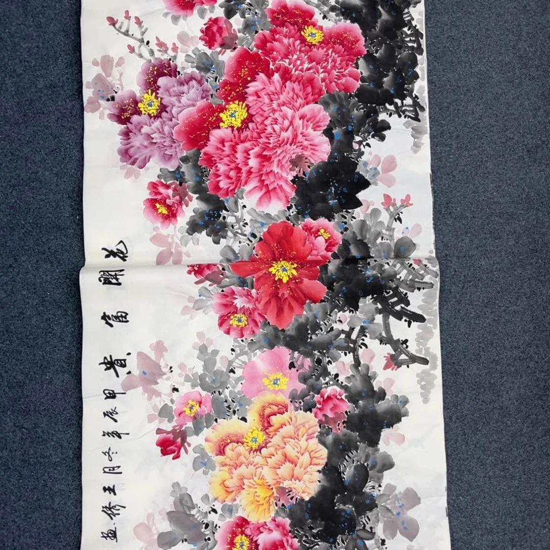 国画手绘画作品和绘画