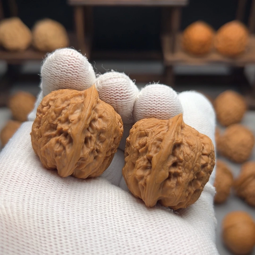 桃核吊坠太行小将军33.31.33
