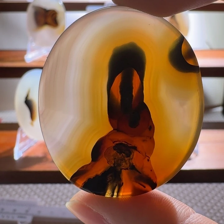 玛瑙/玉髓合金颈饰