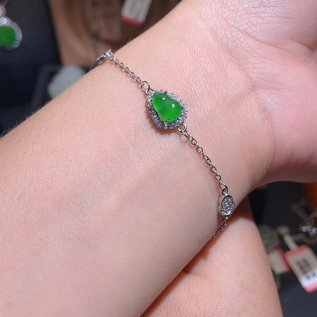 未镶嵌手链翡翠手链