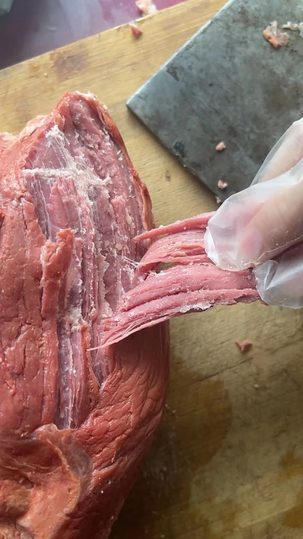 【天天牛肉】山西特产 全熟五香手撕牛肉 口感绵适合老人小孩