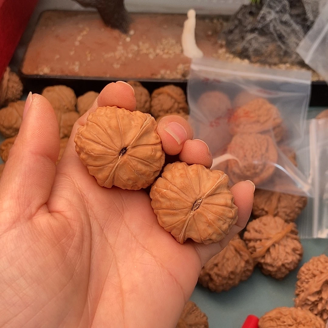 夜***梦文玩核桃吊坠龟甲纹42