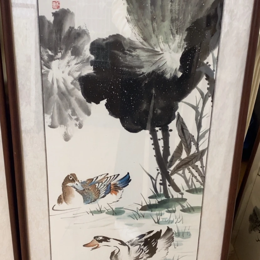 【闪购商品】国画手绘国画带框138.45