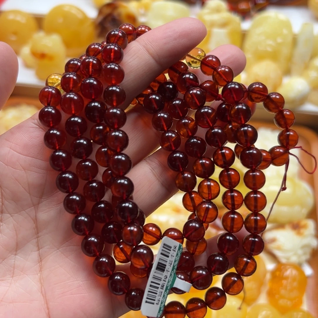 琥珀未镶嵌珠宝奇石