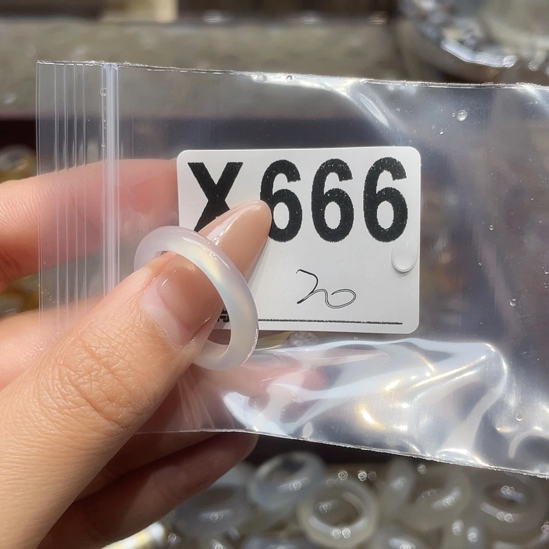 玛瑙/玉髓未镶嵌戒指666