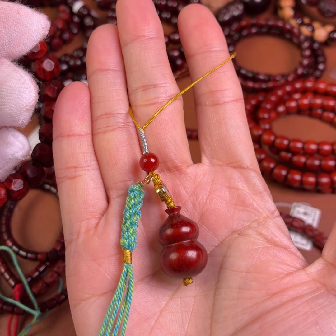 小叶紫檀手串/手链小葫芦