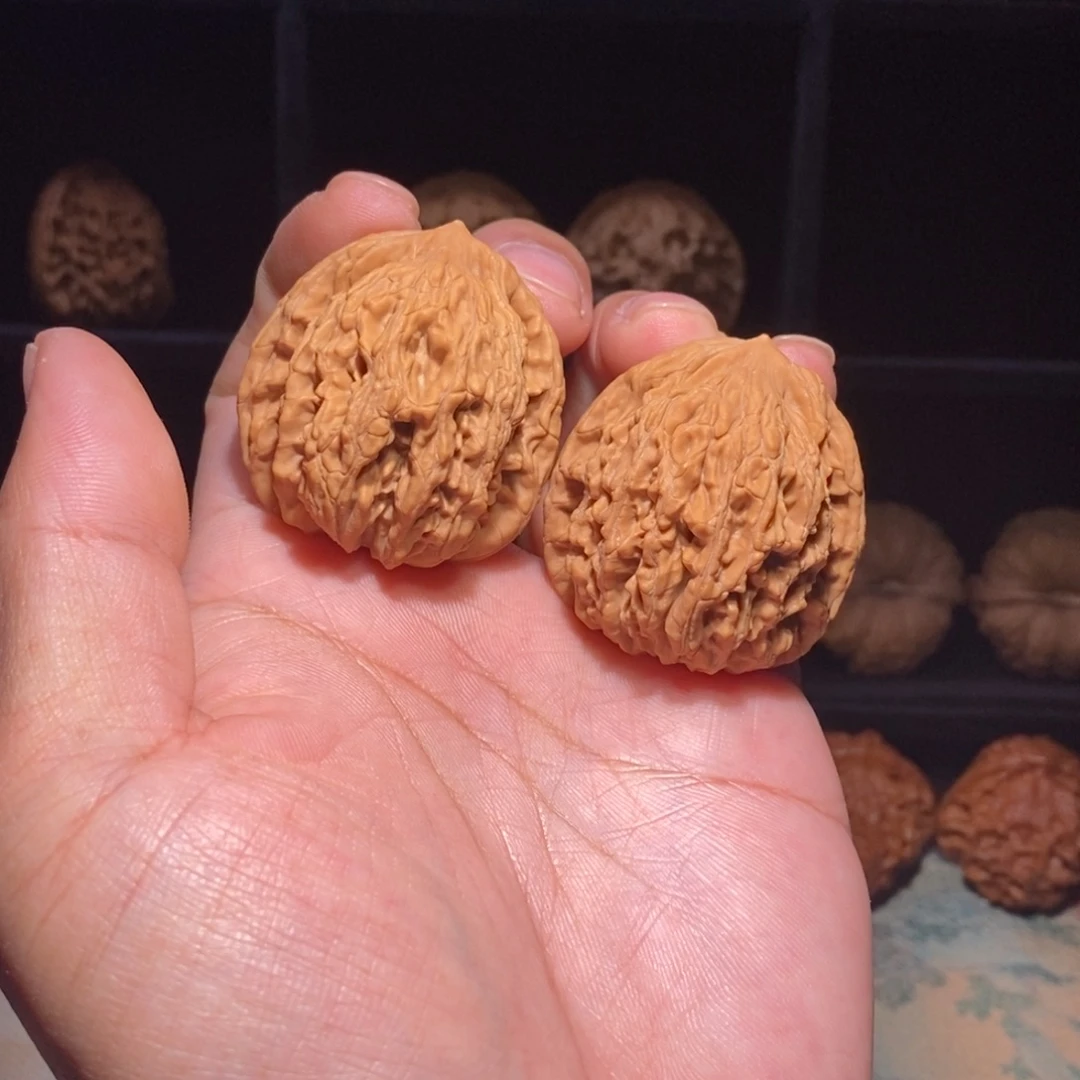 文玩核桃把件福利39麦穗虎头