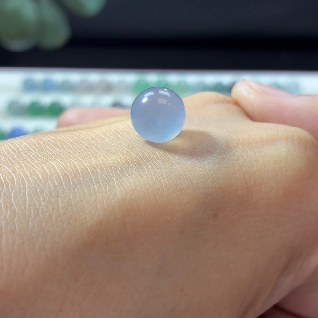 定制翡翠未镶嵌卡10.4冰紫