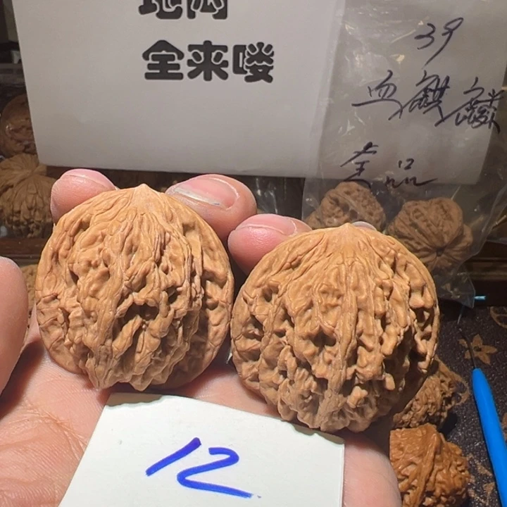 核桃全品无修麦穗虎头