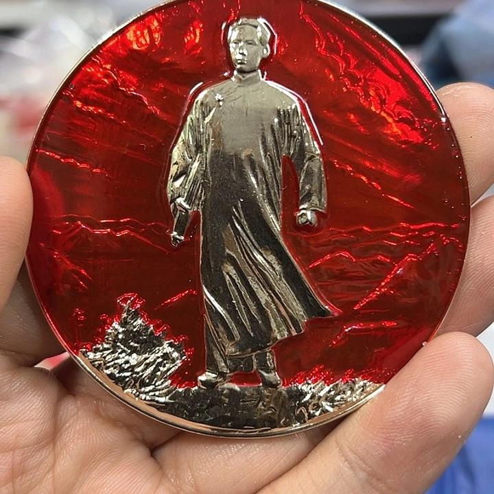 其他普通金属大*菜纪念章一个
