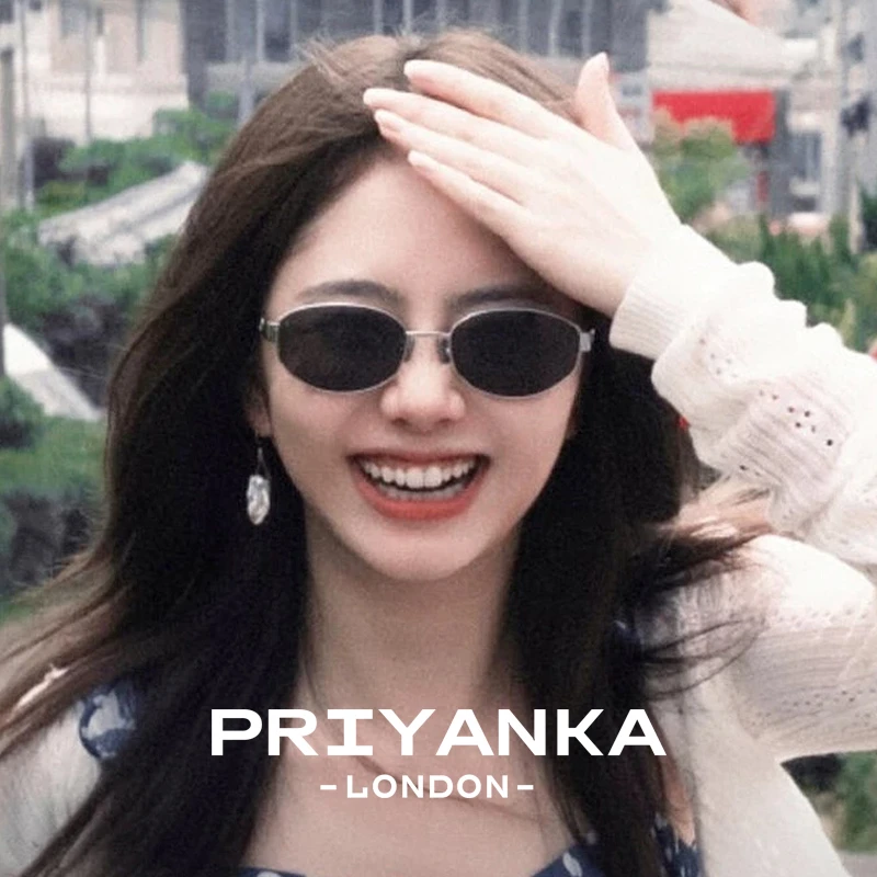 PRIYANKA复古轻奢老钱风墨镜女防晒防紫外线偏光镜秦岚同款nocap