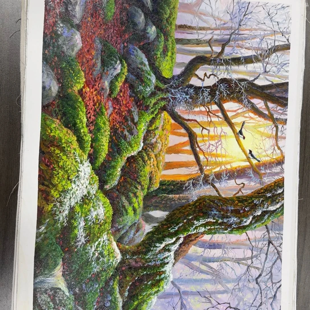 油画加油加油努力加油加油