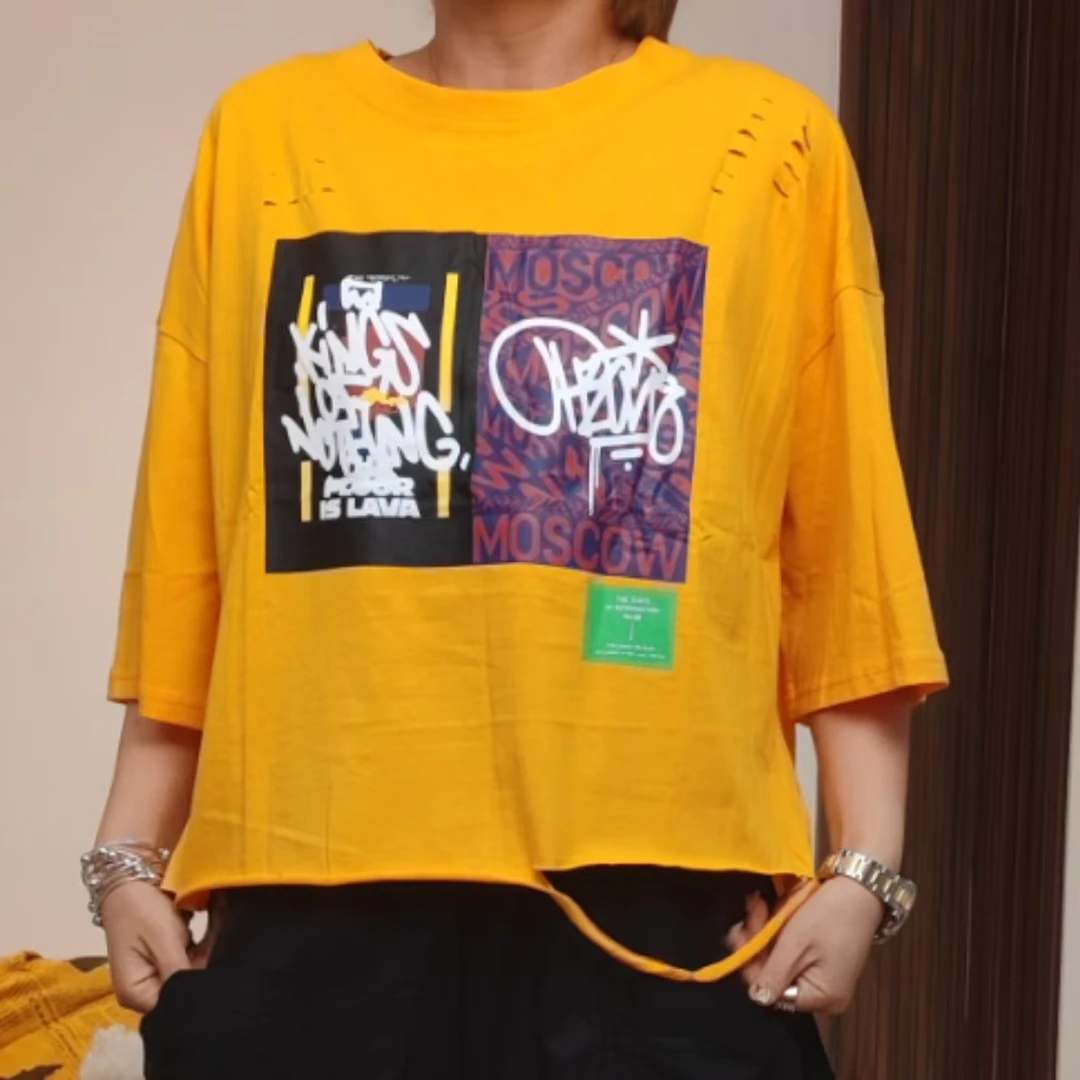 007（飞儿同款）短袖打底衫春秋时尚休闲夏季半袖