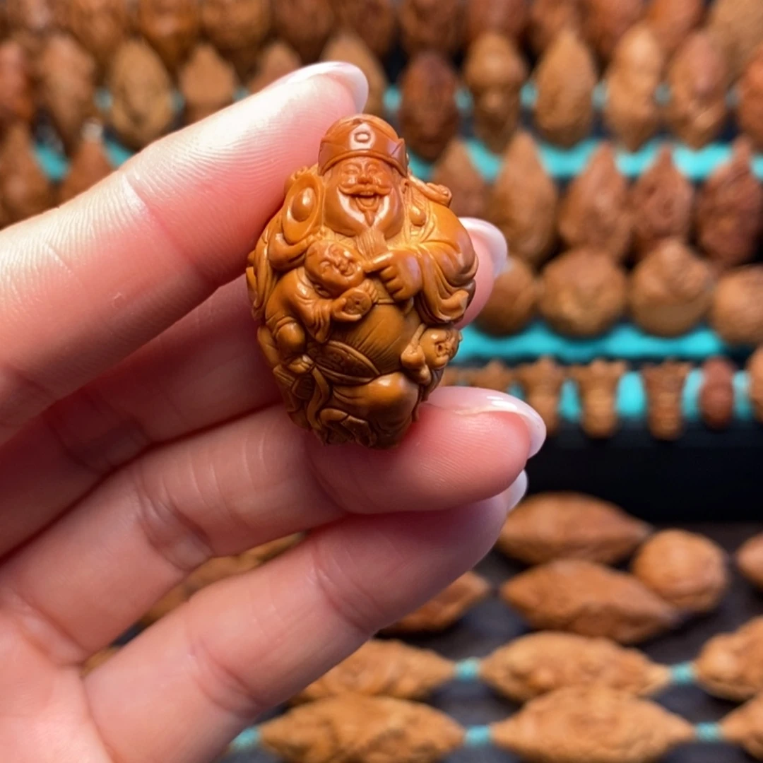 橄榄核手串/手链五子财神