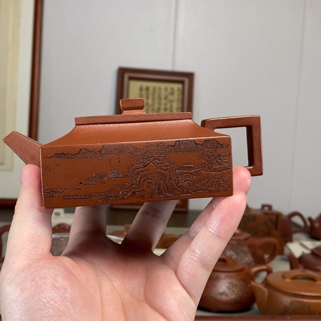 茶壶紫砂原矿泥料传统工艺制作