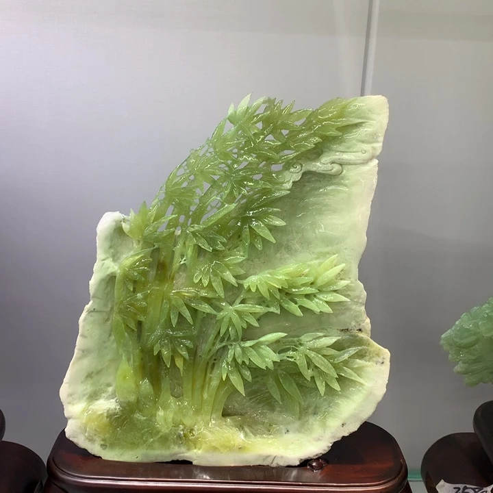 玉家居摆件寓意节节高升