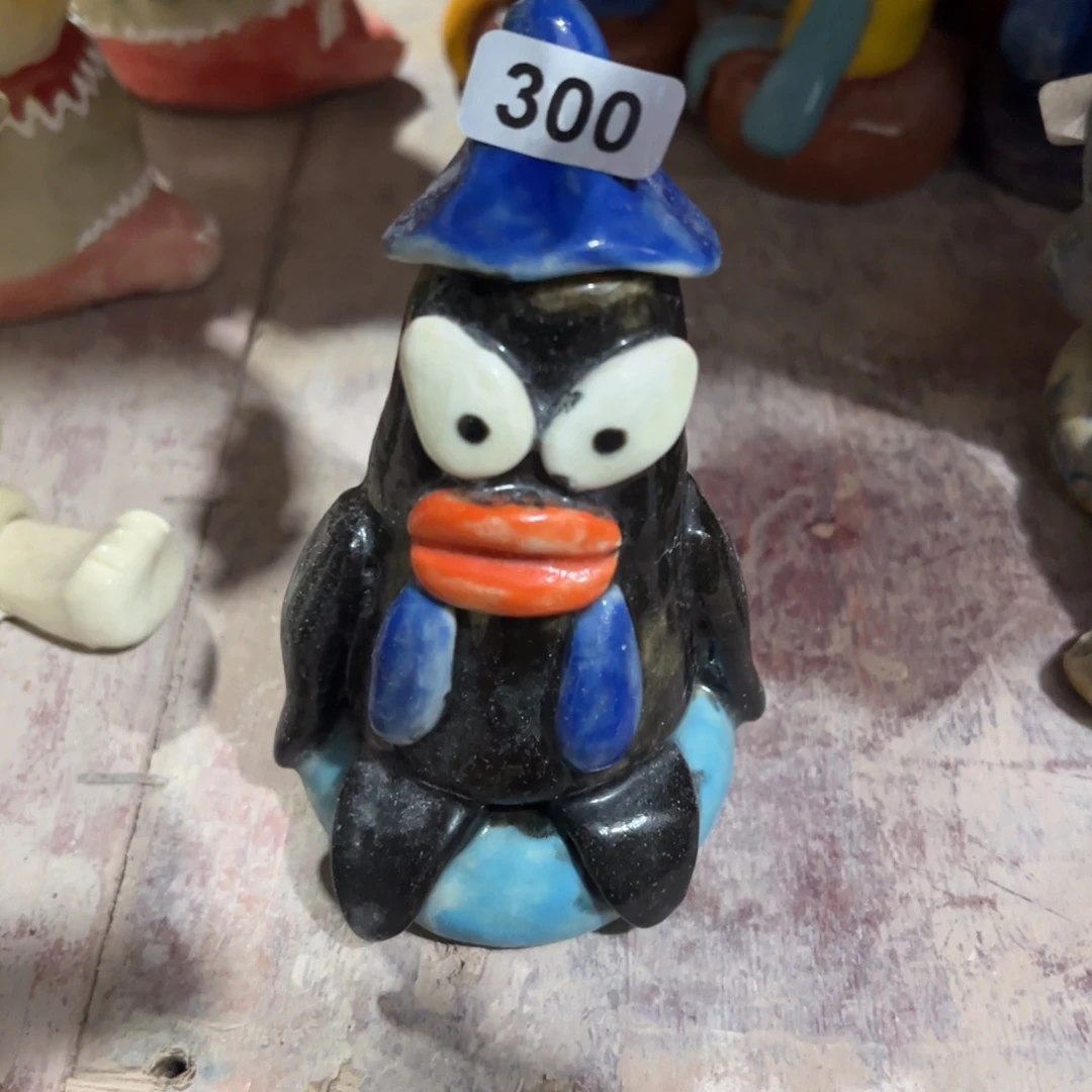 摆件纯手工抽象陶瓷摆件微瑕300