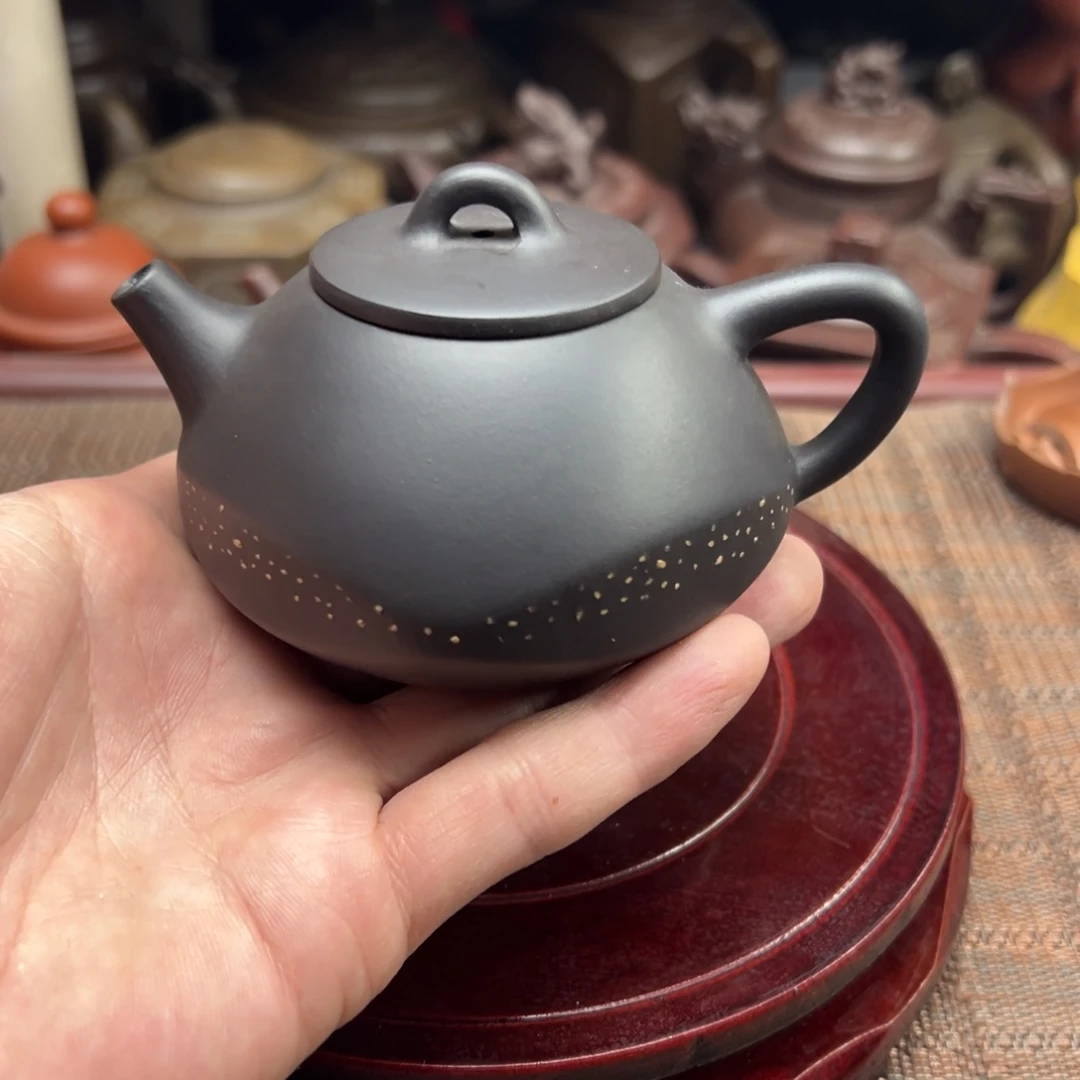 茶壶紫砂宜兴原矿紫砂壶180毫升容量