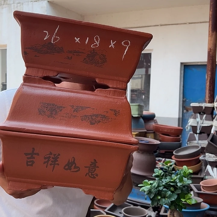 紫砂花盆紫砂花盆