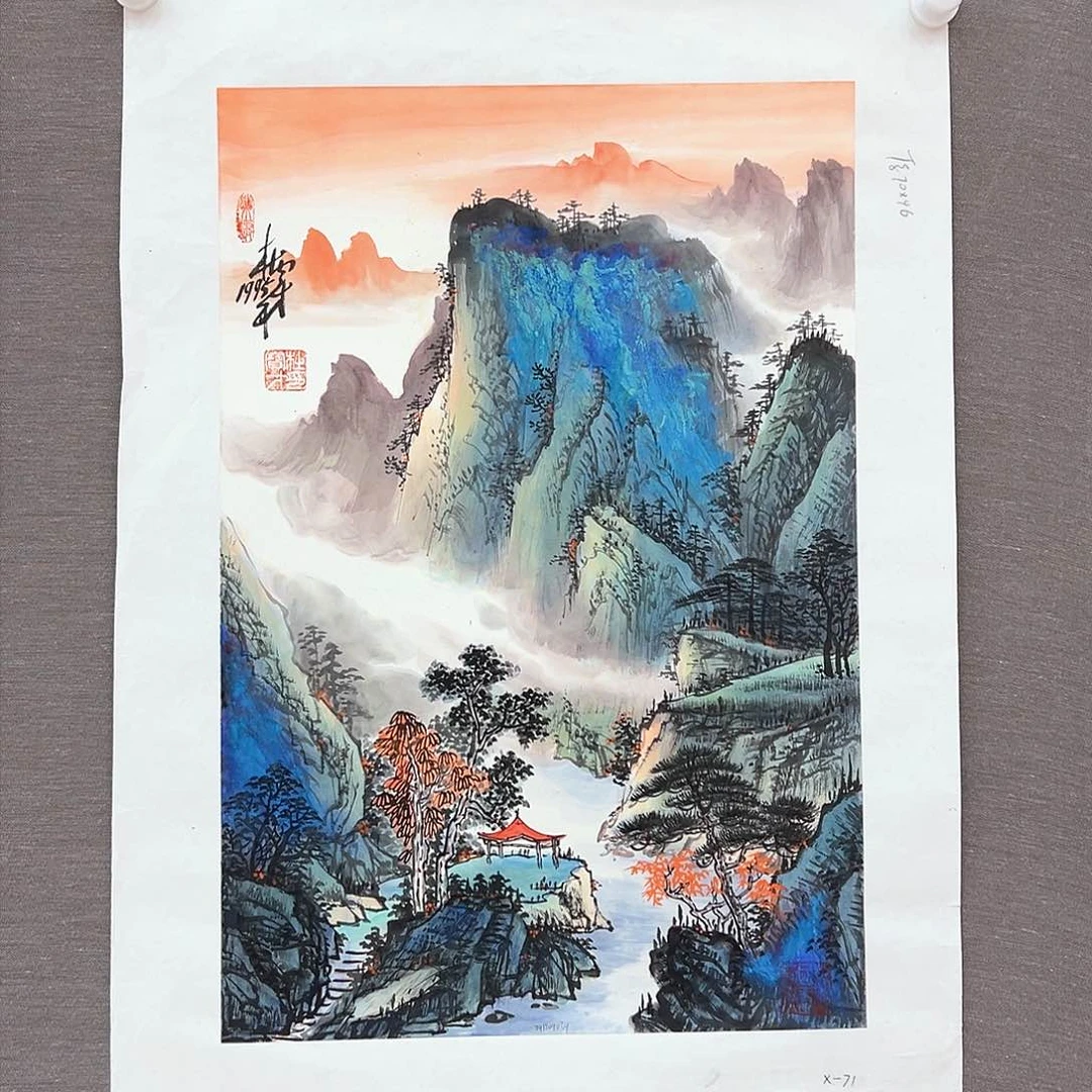 国画画家杜宝才作品原作