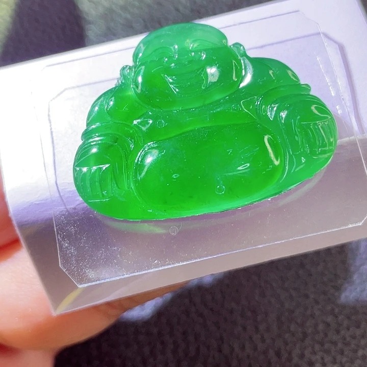 花***色定制翡翠未镶嵌翡翠