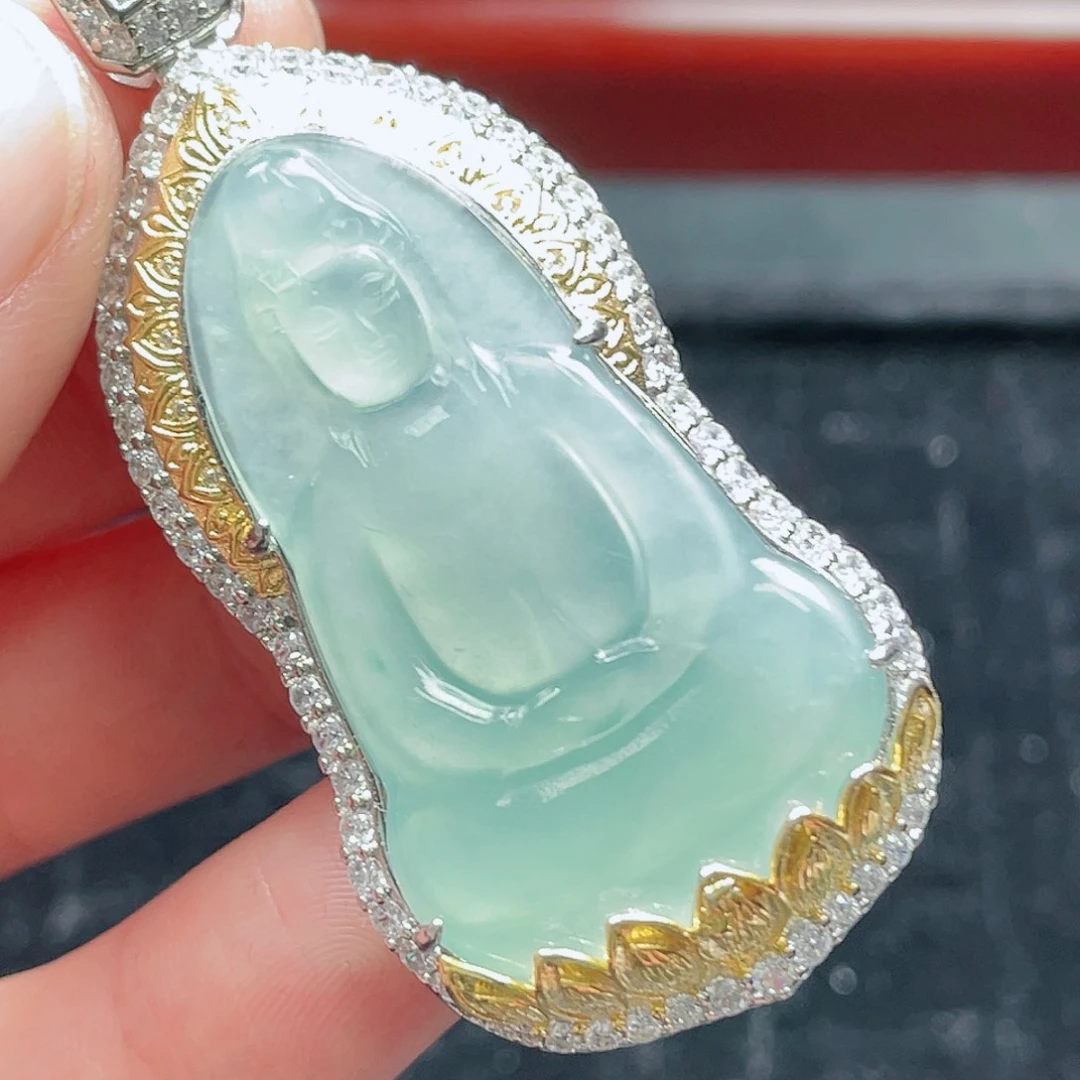 翡翠颈饰未镶嵌8，