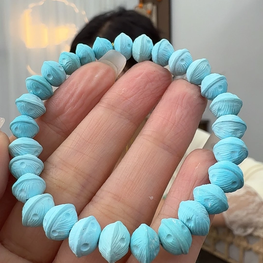 绿松石未镶嵌挂件