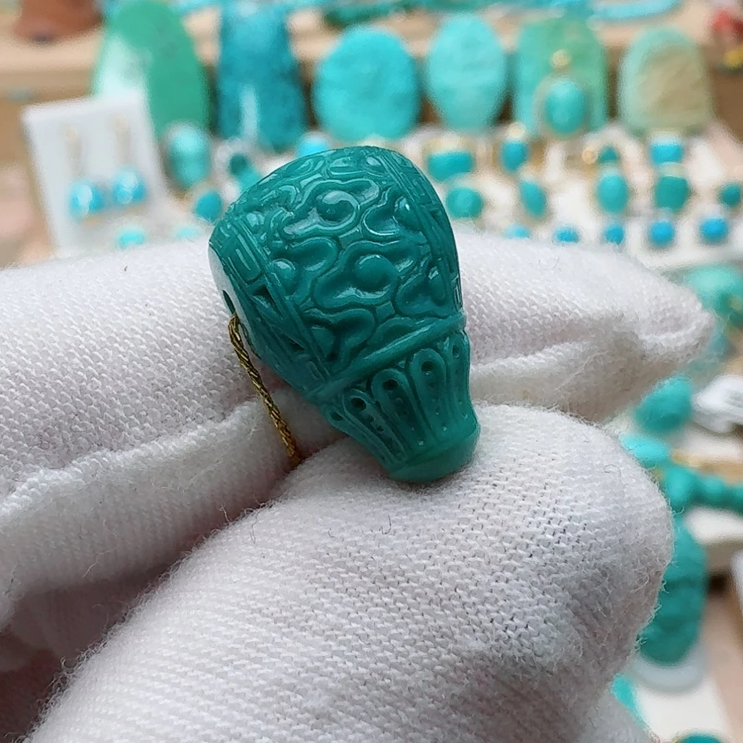 绿松石未镶嵌配饰