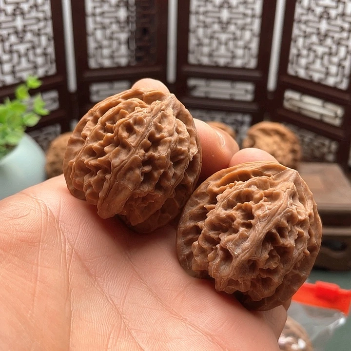 把件文玩核桃苹果园