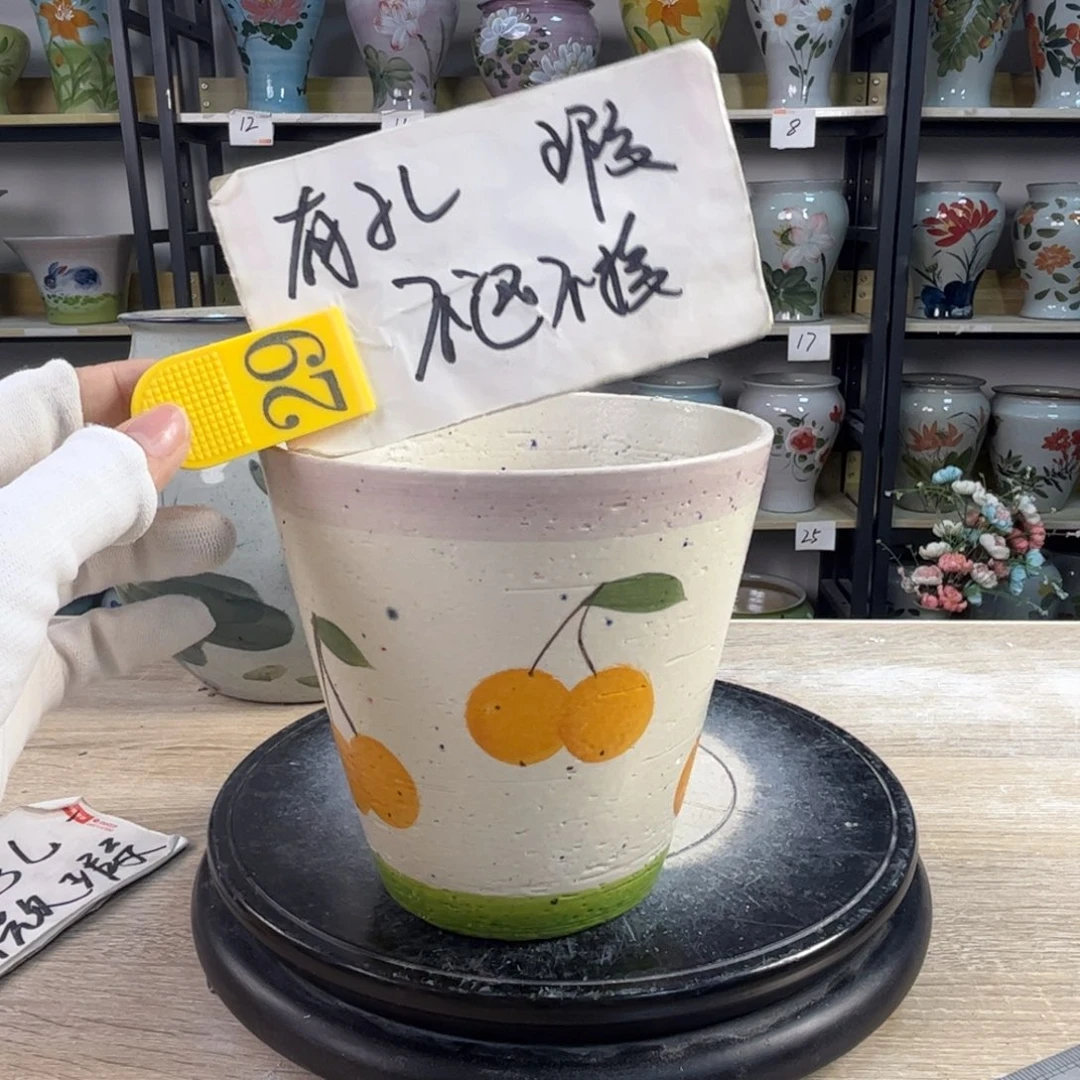 罐1tc景德镇陶瓷花盆