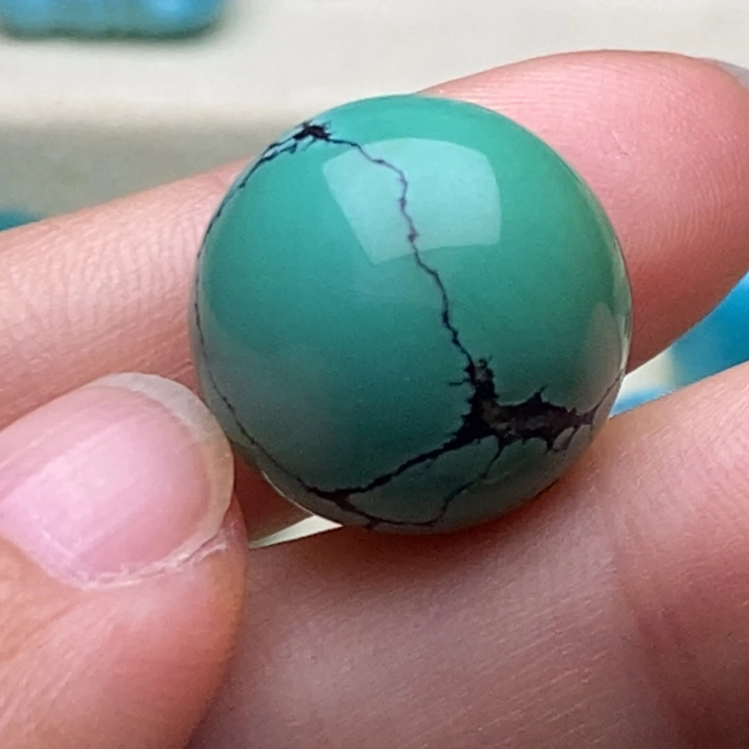 绿松石未镶嵌绿松石16.5mm