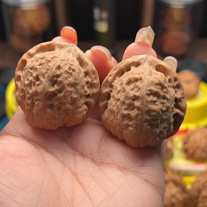 随***逝吊坠文玩核桃南瓜墩 全品