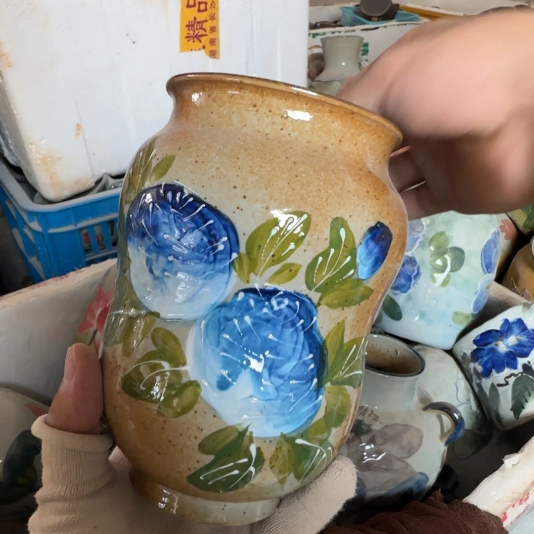 景德镇釉下彩陶瓷瑕疵慎拍248