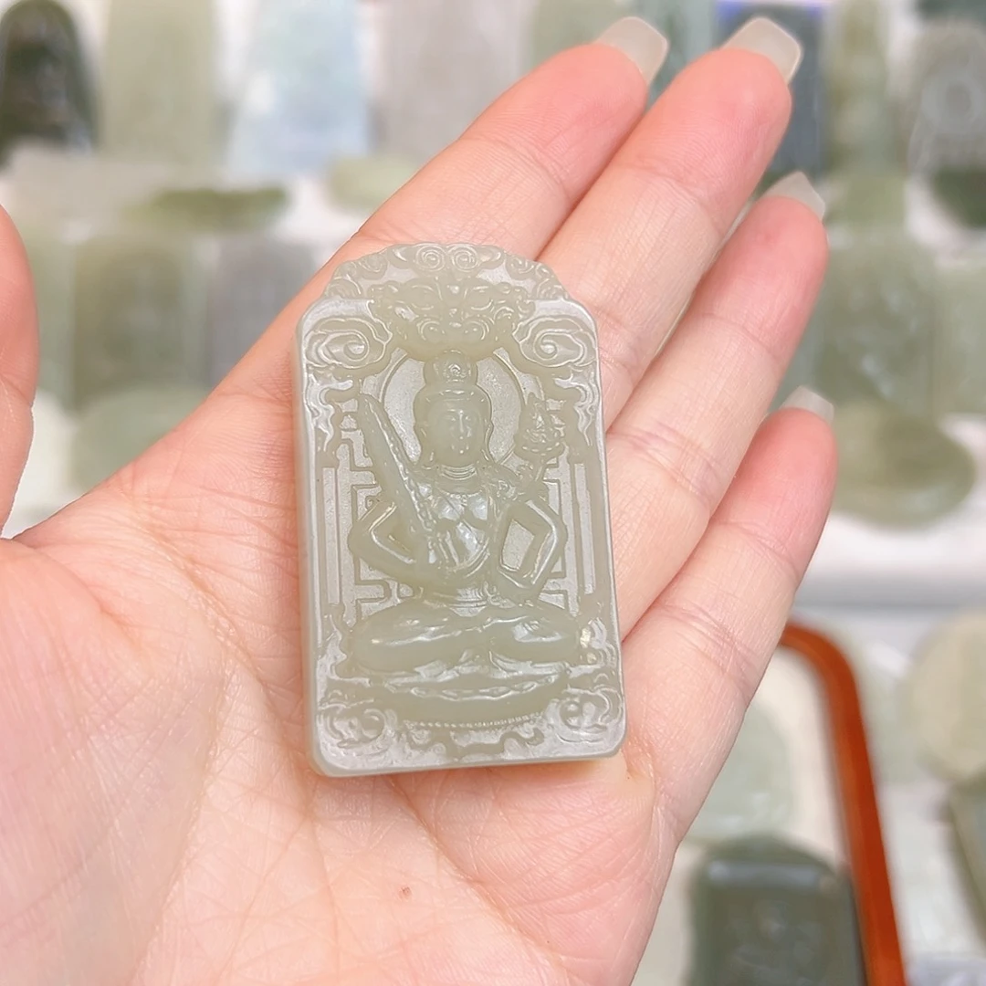 颈饰未镶嵌和田玉c**飞