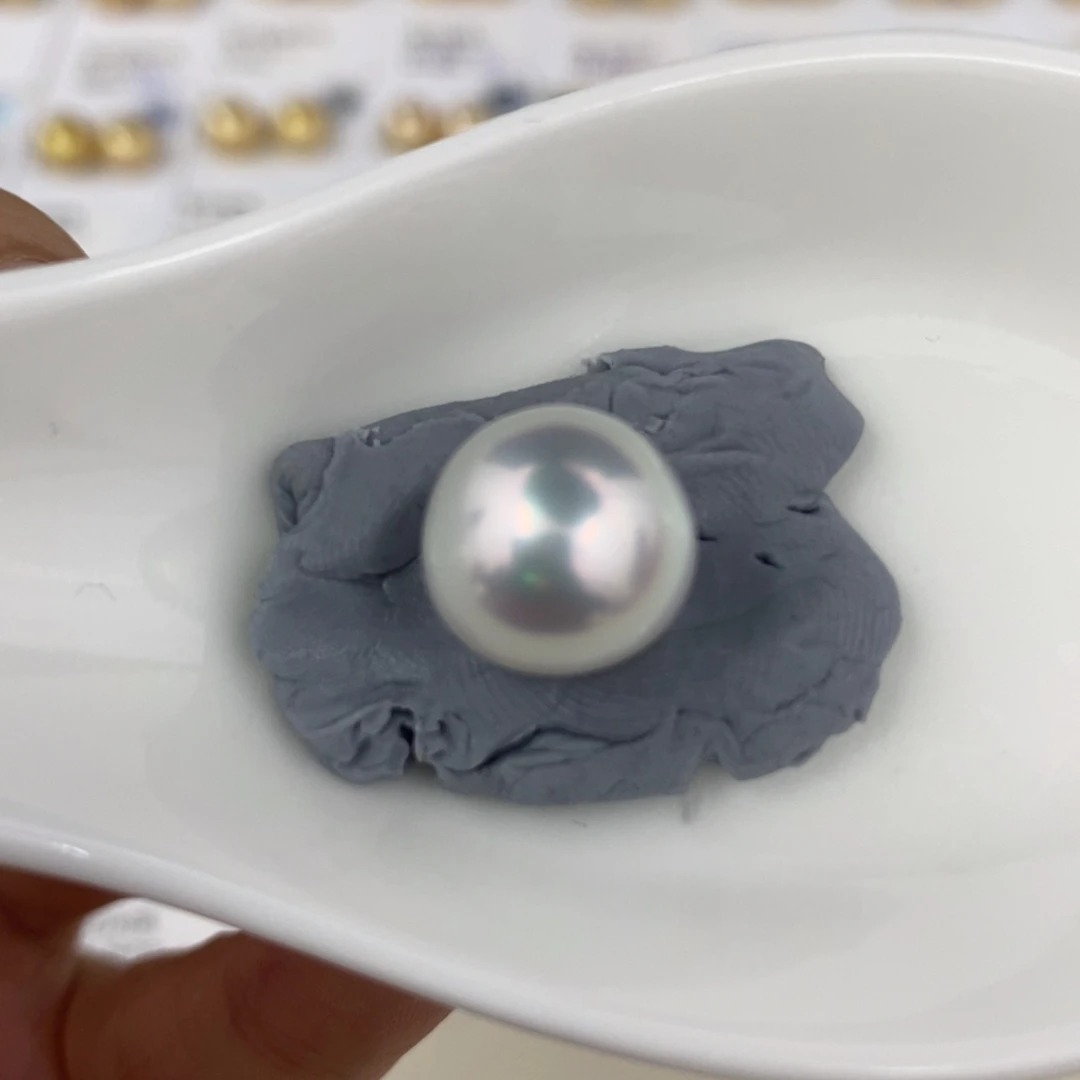 海水珍珠未镶嵌颈饰11-12mm澳白396