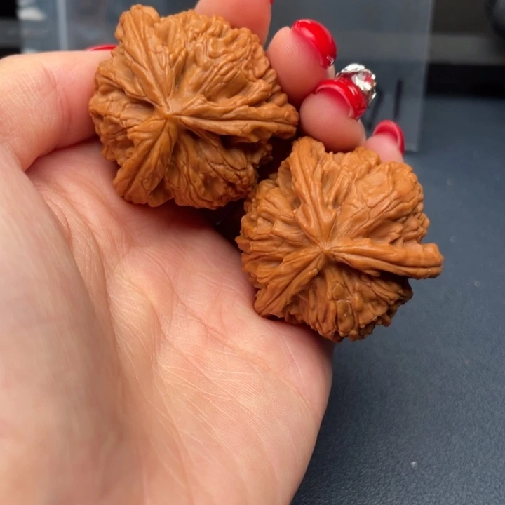 ❥****吊坠文玩核桃白狮子