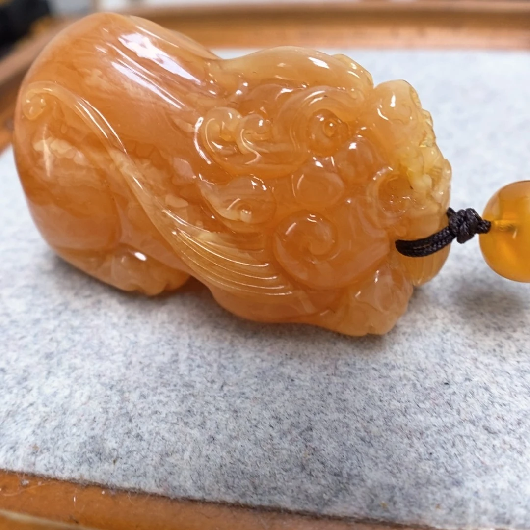 蜜蜡项链未镶嵌蜜蜡吊坠