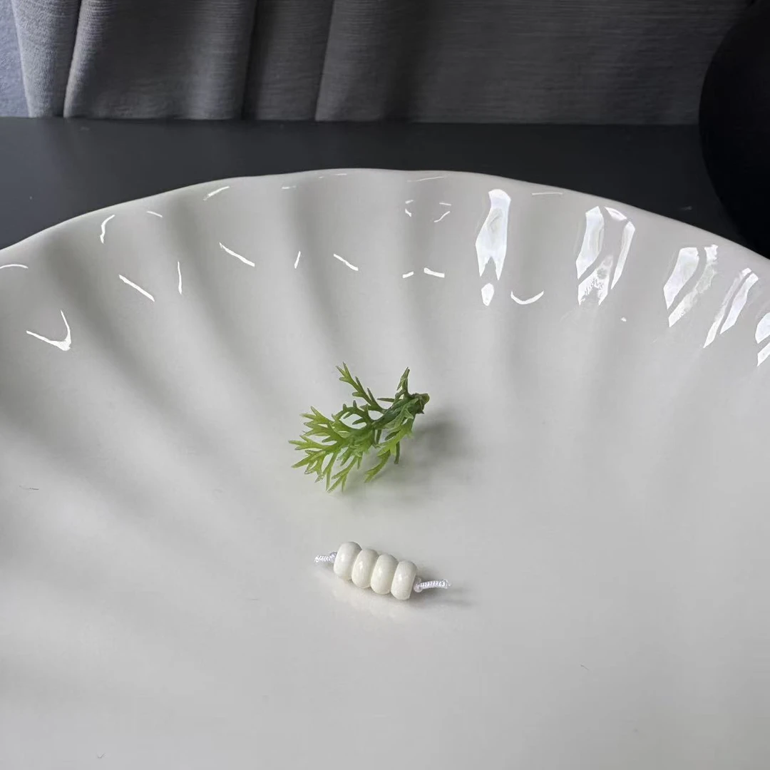 猛犸牙隔片约6*3mmDIY4粒小珠串