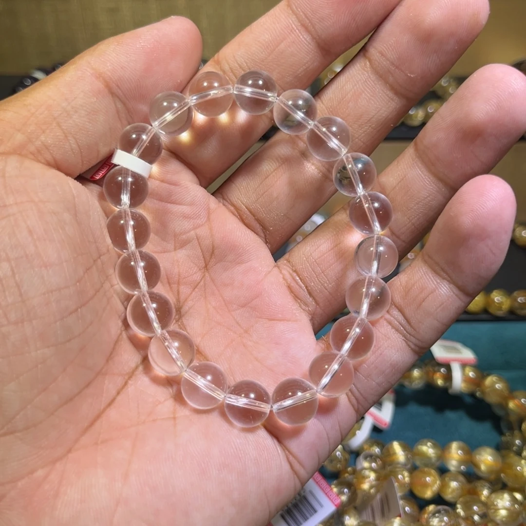 未镶嵌手链水晶白水晶