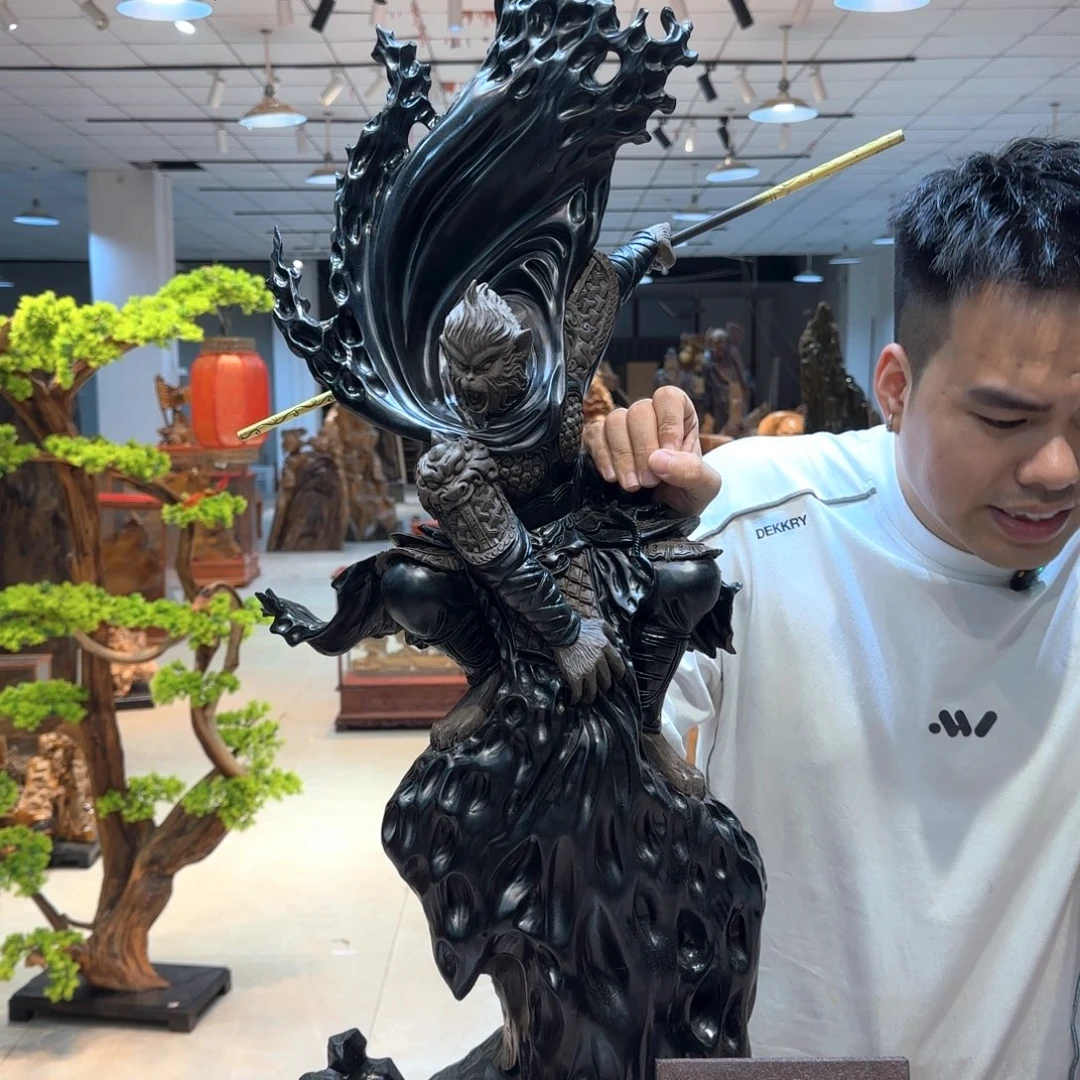 孤***者木工艺品摆件摆件