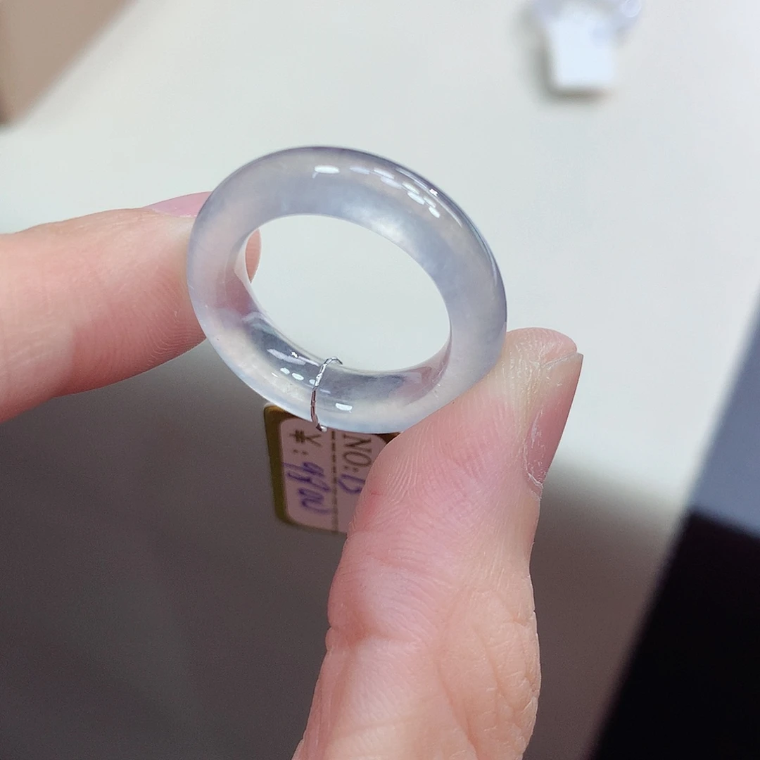 翡翠未镶嵌戒指13号