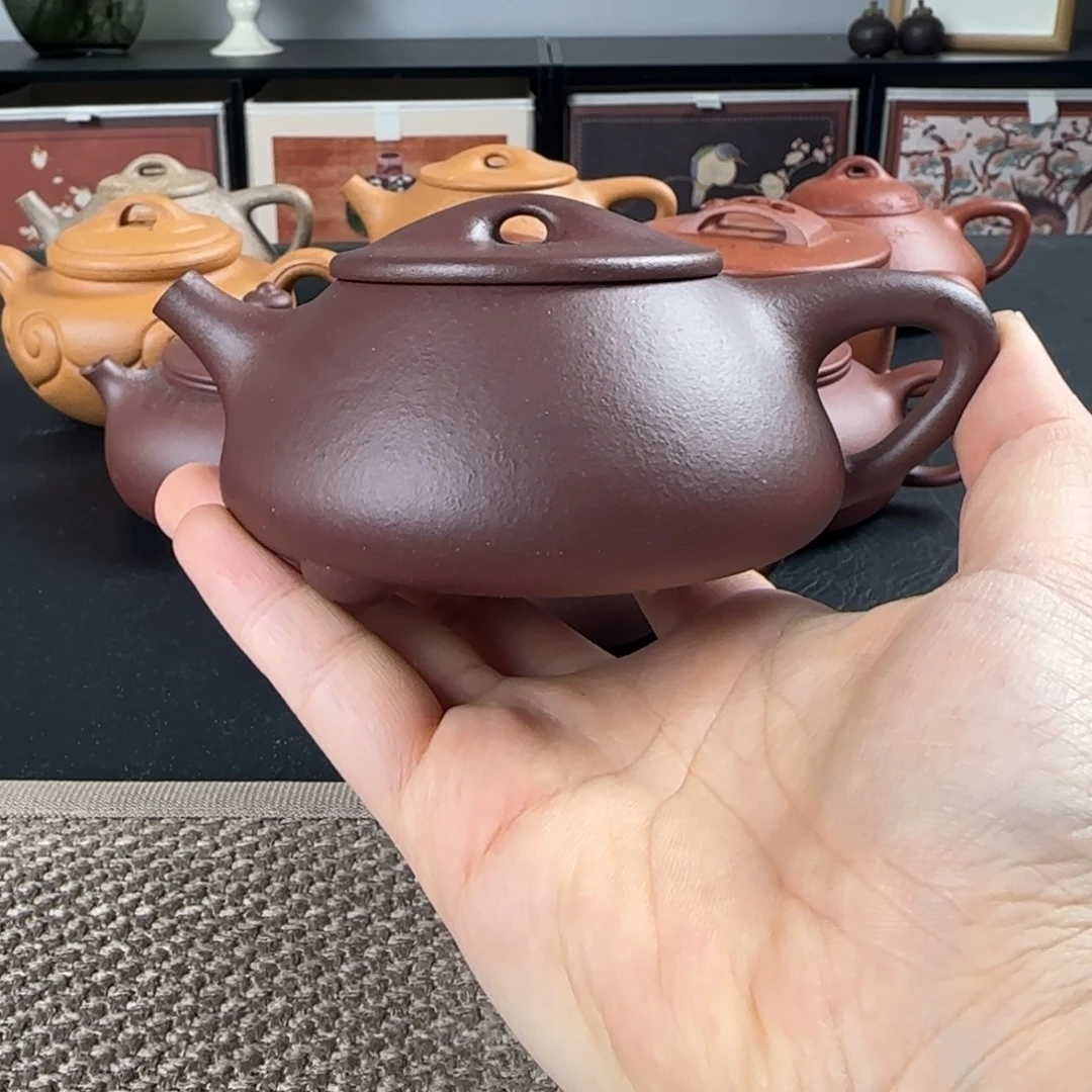 茶壶紫砂微瑕景舟