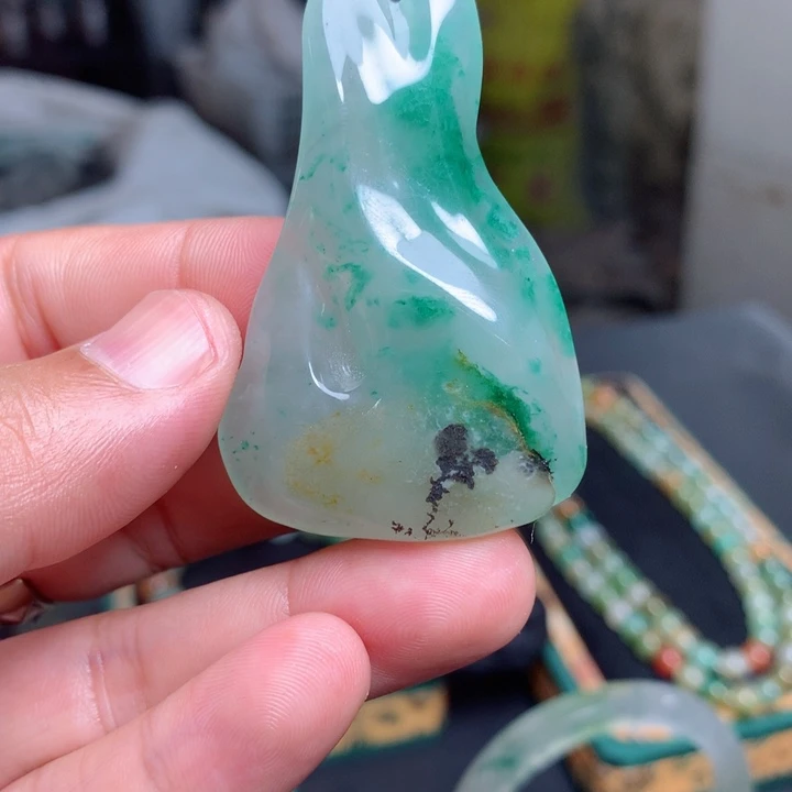 吊坠(不含链)未镶嵌石英质玉