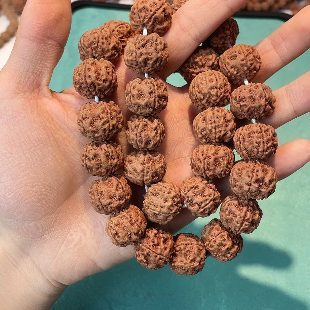 金刚菩提吊坠红方印30颗籽不保18