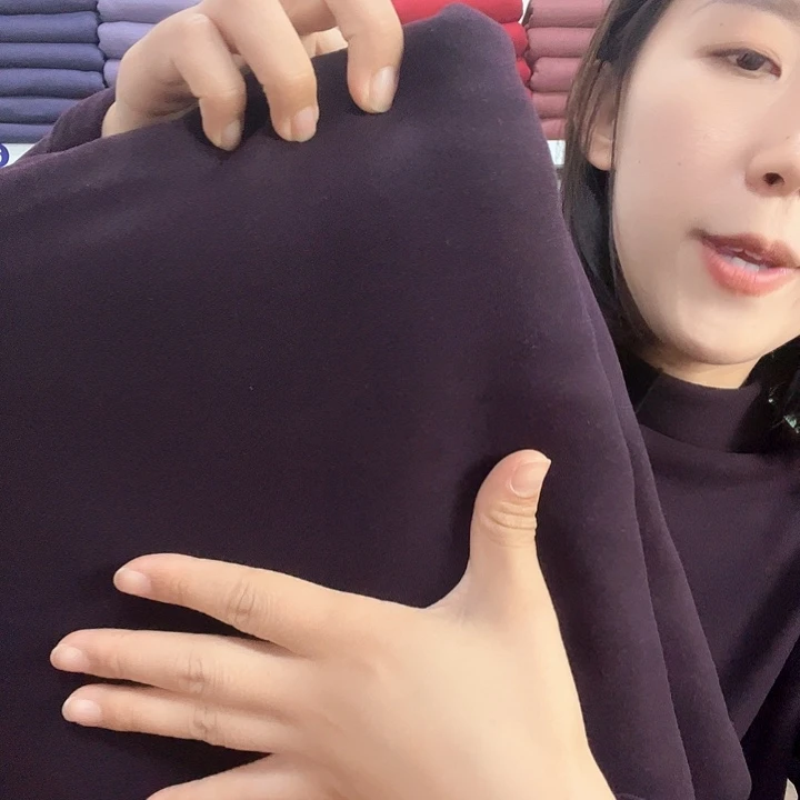 乌梅紫热加厚色拉姆两米