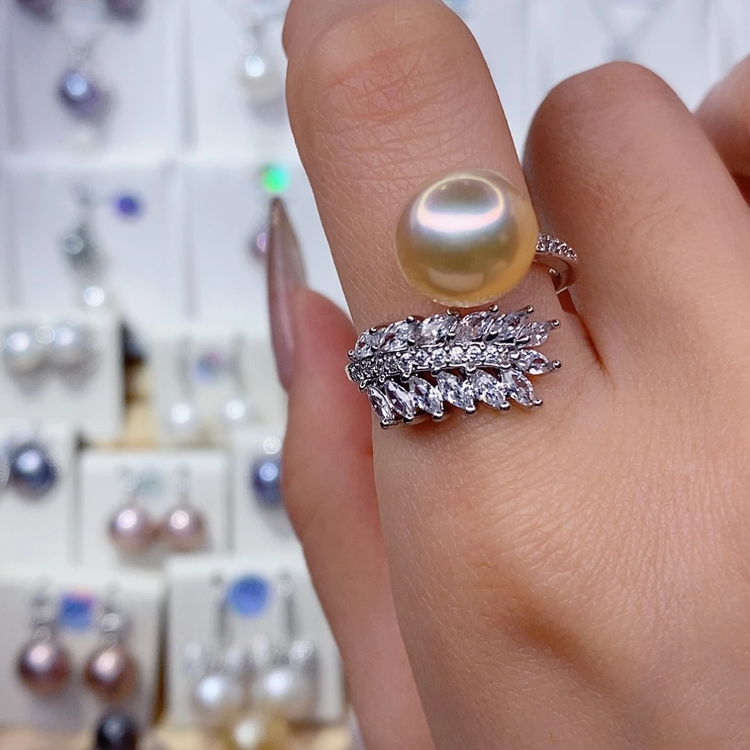 戒指淡水珍珠未镶嵌