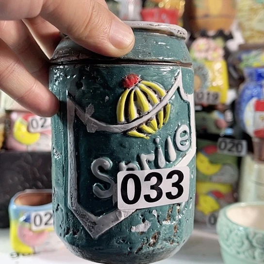 红陶多肉植物花盆